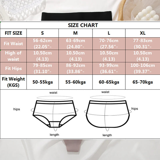 Body Shaping High-Waist G-String Set (3 Pcs) — Seamless Thongs